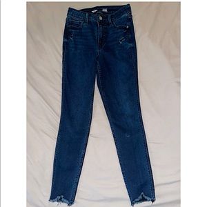 Old Navy Raw Hem Denim - Size 26